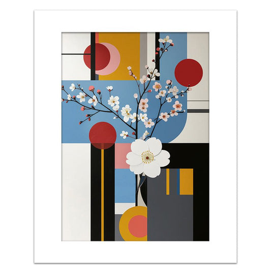 BAUHAUS IN BLOOM NO.1 - Sincerely Frank Art