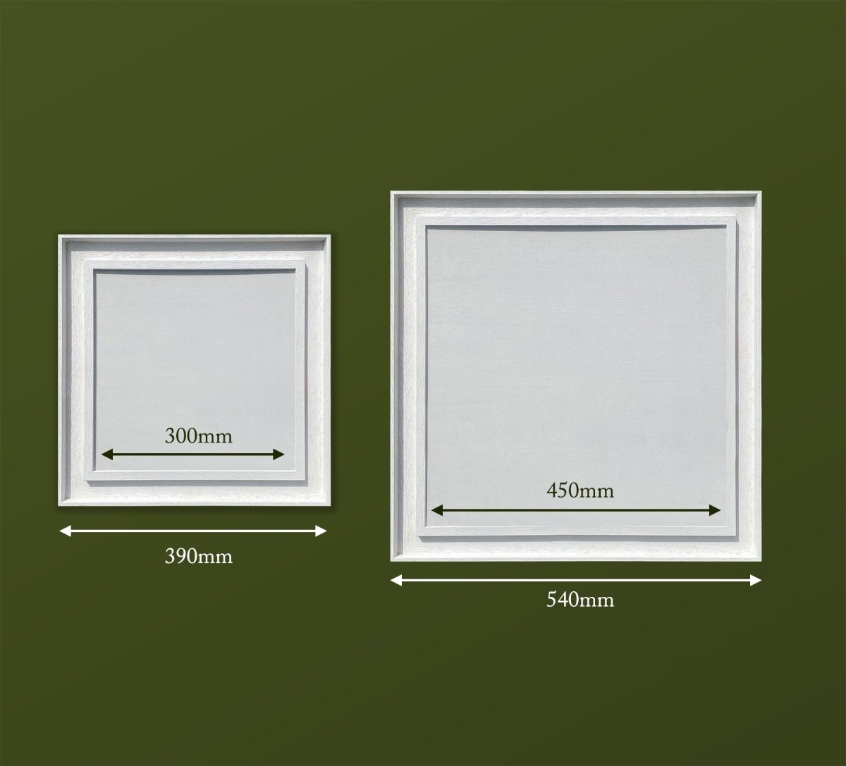PROFESSIONAL ARTIST ST. IVES FRAME AND GESSO PANEL SQUARE 3 PACK - Foster & Walker