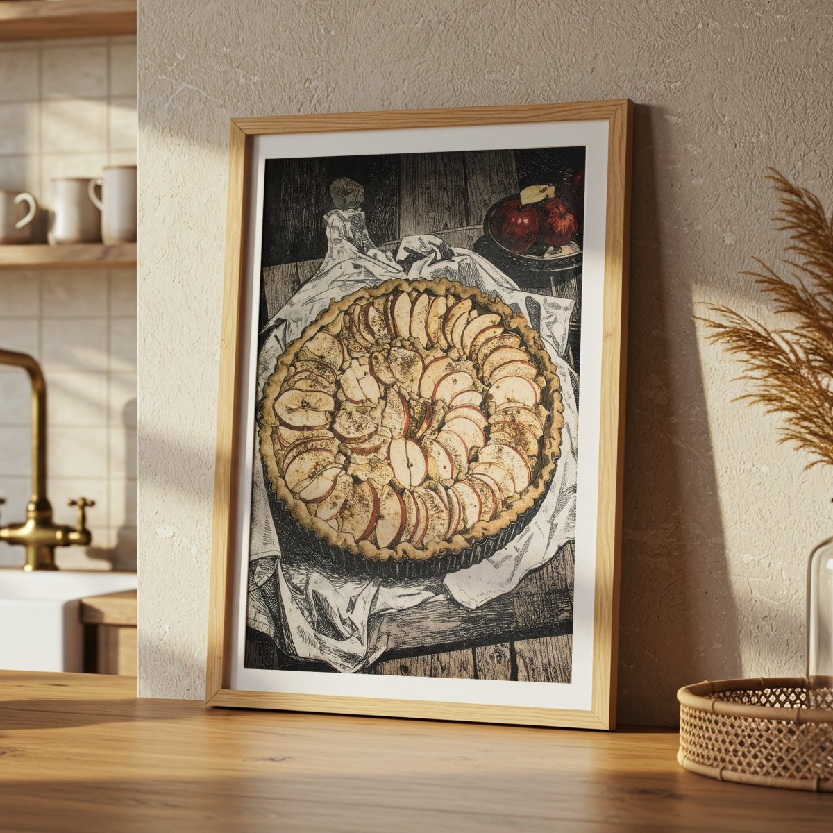 TARTE AUX POMMES - Sincerely Frank Art