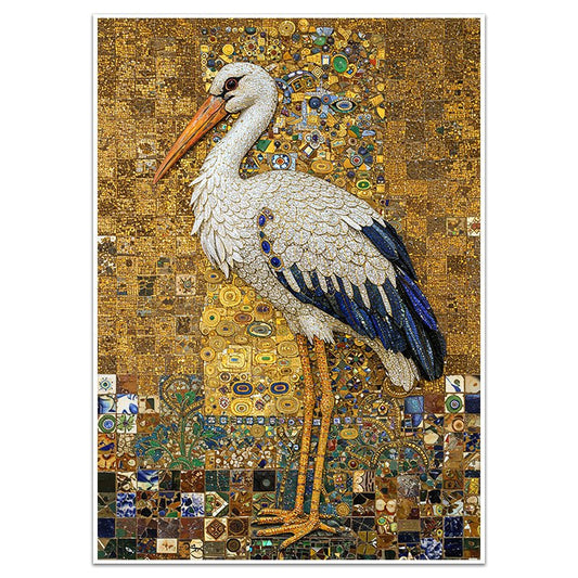 THE GILDED STORK - Sincerely Frank Art