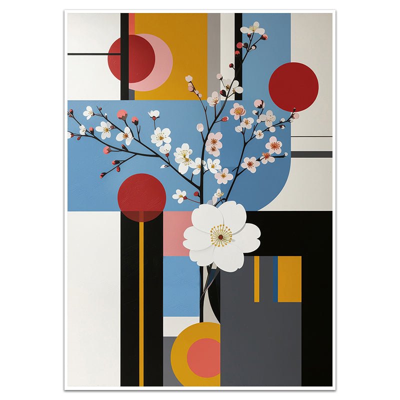 BAUHAUS IN BLOOM NO.1 - Sincerely Frank Art