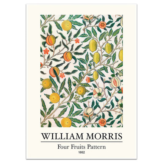 FOUR FRUITS PATTERN 1862 - Sincerely Frank Art