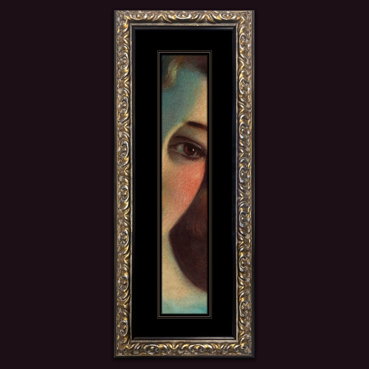 HEAD OF A GIRL WITH LONG BLONDE HAIR 1923 - Sincerely Frank Art