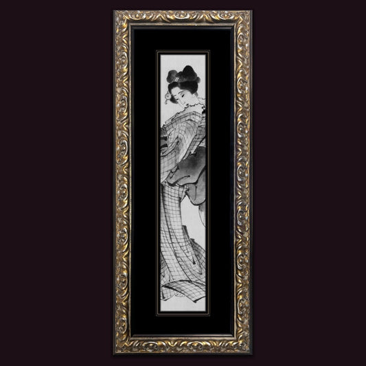 JAPANESE WOMAN IN KIMONO - Sincerely Frank Art