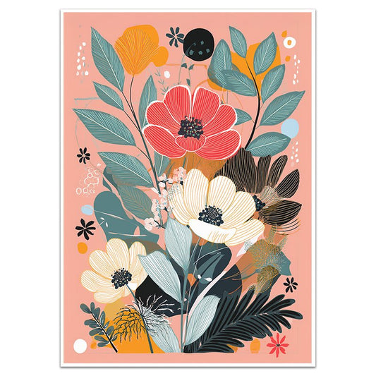 PETALS IN MOTION - Sincerely Frank Art