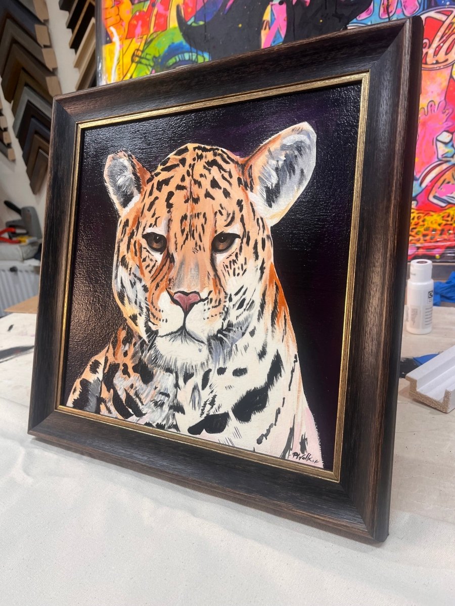 PROFESSIONAL ARTIST EDINBURGH FRAME AND GESSO PANEL SQUARE - Foster & Walker