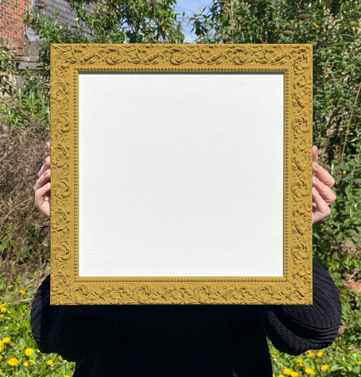 PROFESSIONAL ARTIST RENAISSANCE FRAME AND GESSO PANEL SQUARE - Foster & Walker