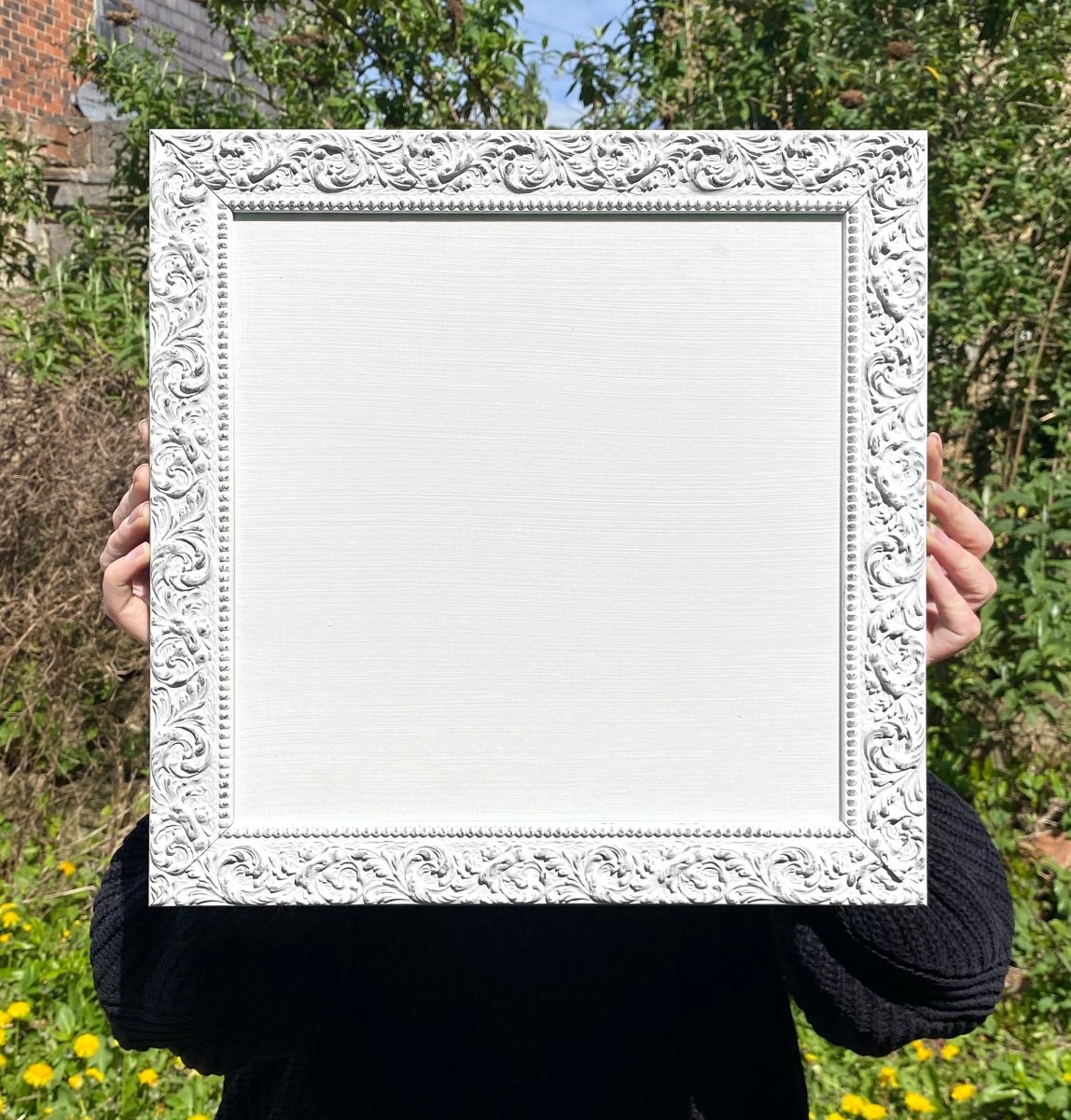 PROFESSIONAL ARTIST RENAISSANCE FRAME AND GESSO PANEL SQUARE - Foster & Walker