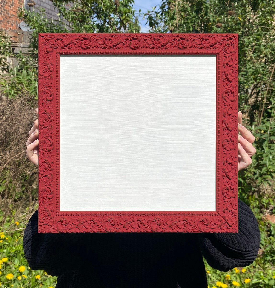 PROFESSIONAL ARTIST RENAISSANCE FRAME AND GESSO PANEL SQUARE - Foster & Walker