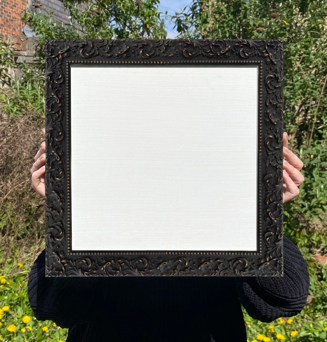PROFESSIONAL ARTIST RENAISSANCE FRAME AND GESSO PANEL SQUARE - Foster & Walker
