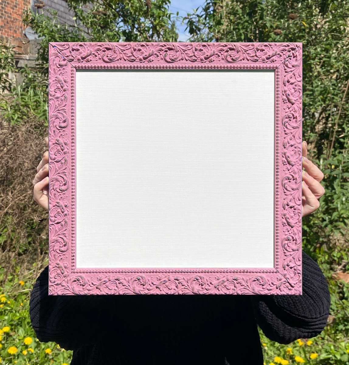 PROFESSIONAL ARTIST RENAISSANCE FRAME AND GESSO PANEL SQUARE - Foster & Walker