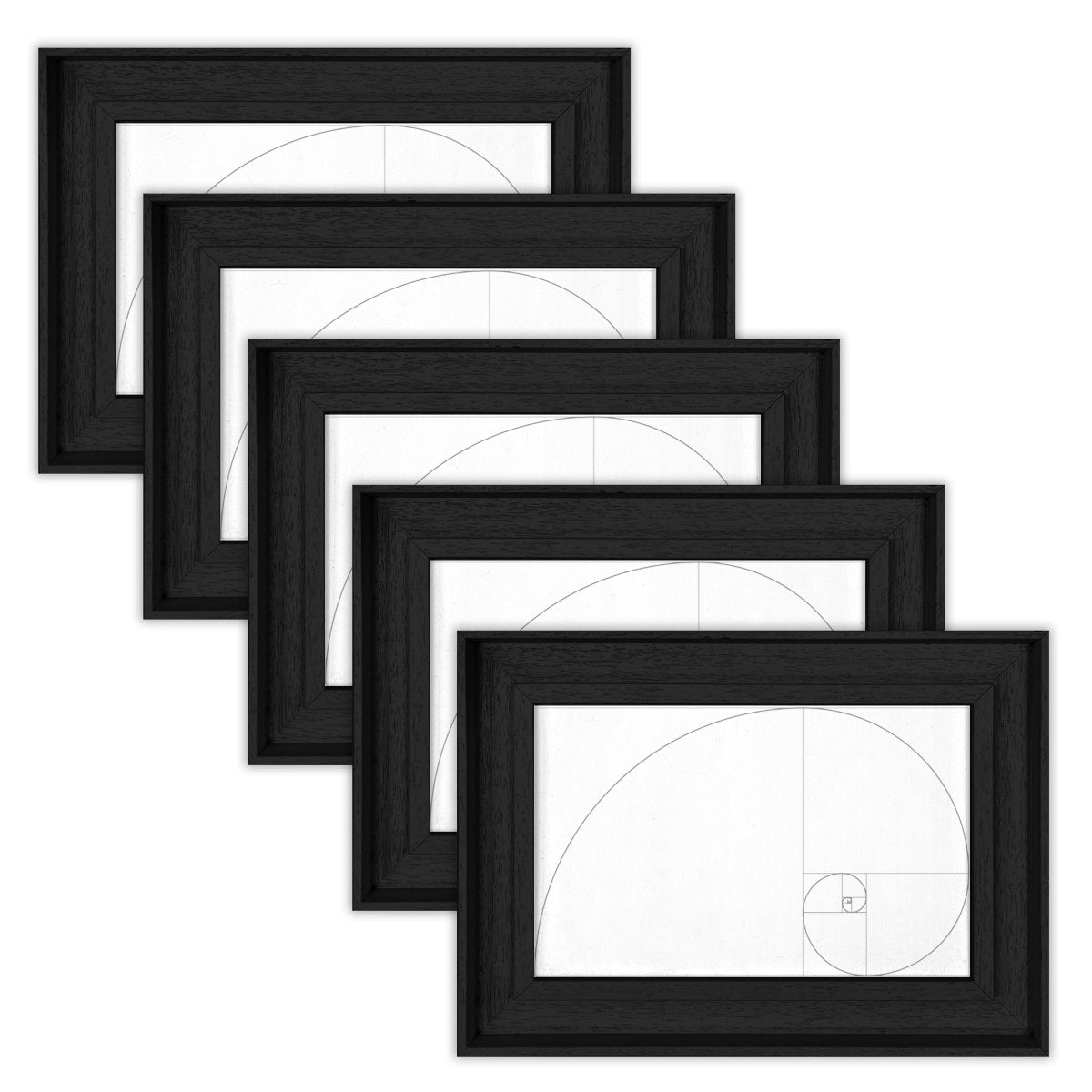 PROFESSIONAL ARTIST ST. IVES FIBONACCI FRAME AND GESSO PANEL 5 PACK - Foster & Walker