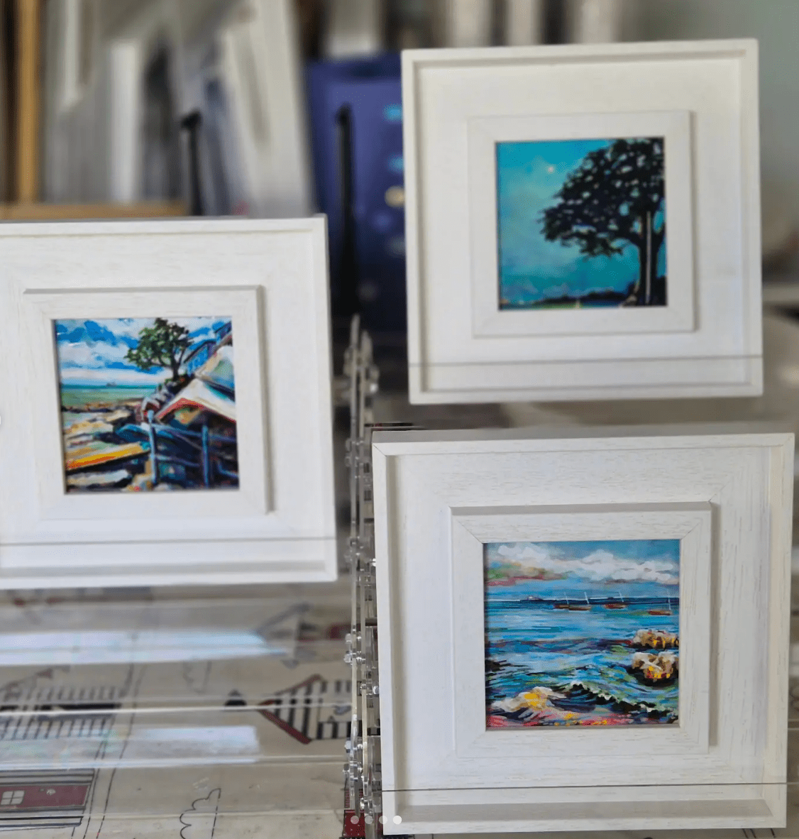 PROFESSIONAL ARTIST ST. IVES FRAME AND GESSO PANEL MINI SQUARE - Foster & Walker