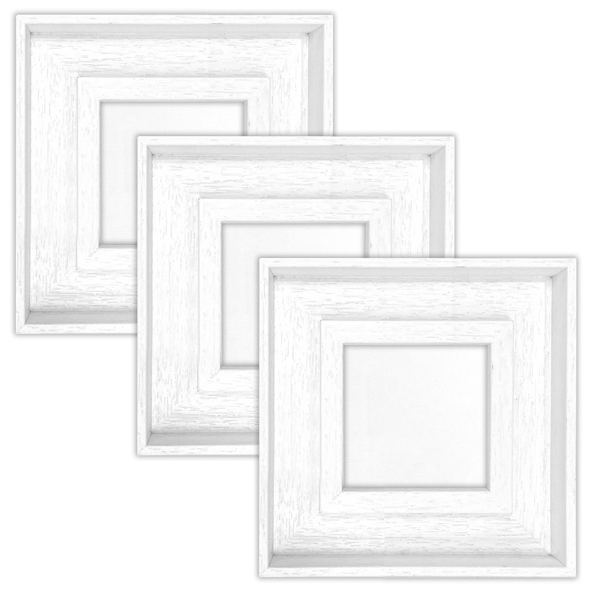 PROFESSIONAL ARTIST ST. IVES FRAME AND GESSO PANEL MINI SQUARE 3 PACK - Foster & Walker