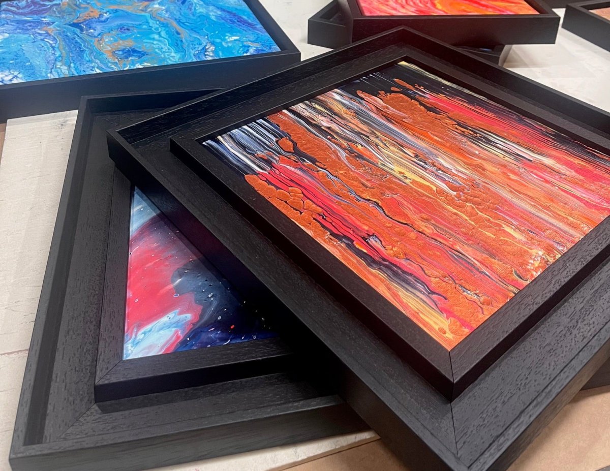 PROFESSIONAL ARTIST ST. IVES FRAME AND GESSO PANEL SQUARE 5 PACK - Foster & Walker