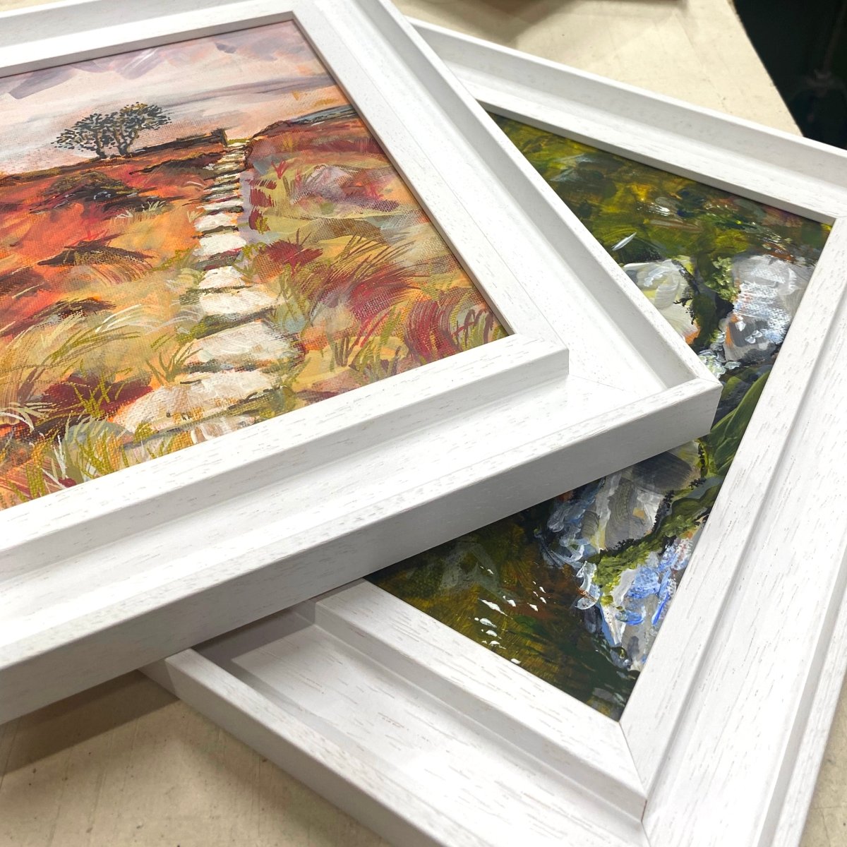 Professional Artist St. Ives Frame & Gesso Panel Square 3 Pack - Foster & Walker