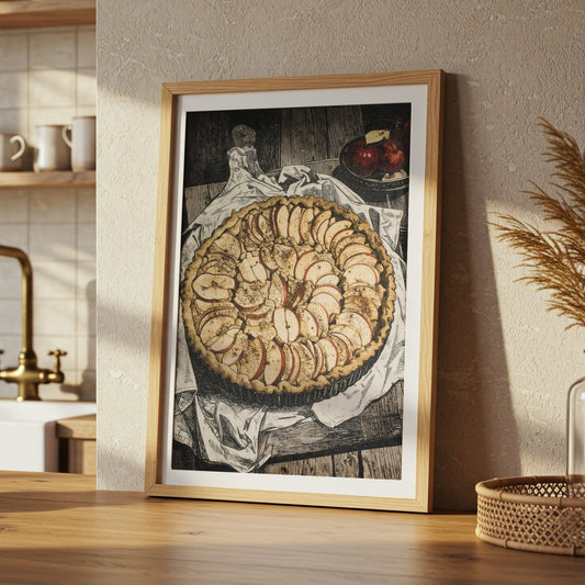 TARTE AUX POMMES - Sincerely Frank Art