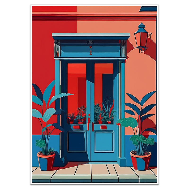 THE BLUE DOOR - Sincerely Frank Art