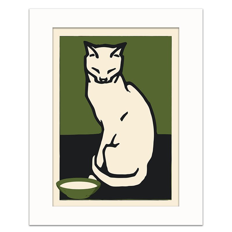 THE CONTENTED CAT - Sincerely Frank Art