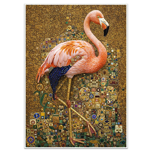 THE GILDED FLAMINGO - Sincerely Frank Art