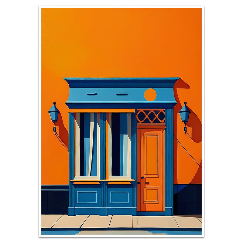 THE ORANGE SHOPFRONT - Sincerely Frank Art