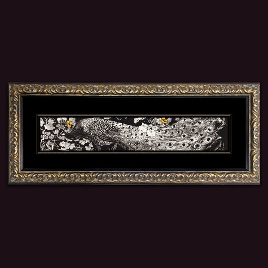 THE PEACOCK SKIRT - Sincerely Frank Art