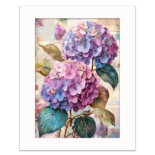 VINTAGE HYDRANGEA - Sincerely Frank Art