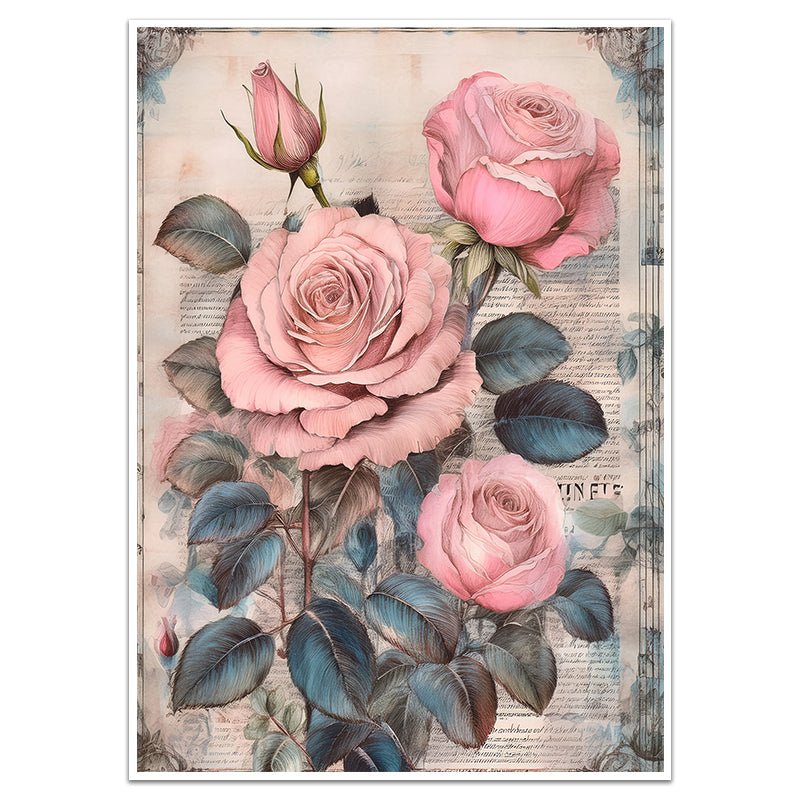 VINTAGE ROSES - Sincerely Frank Art