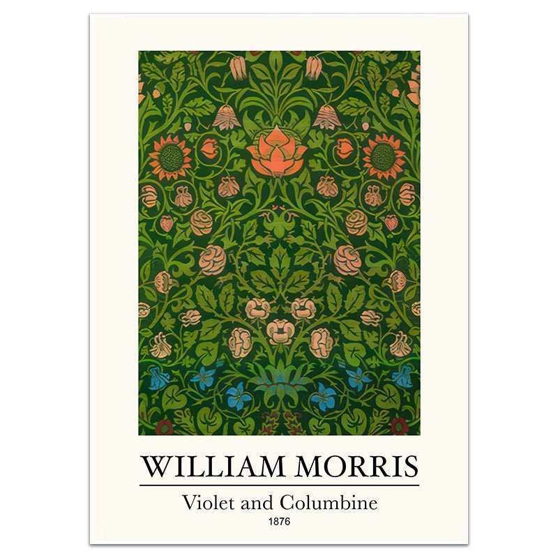 VIOLET & COLUMBINE 1876 - Sincerely Frank Art