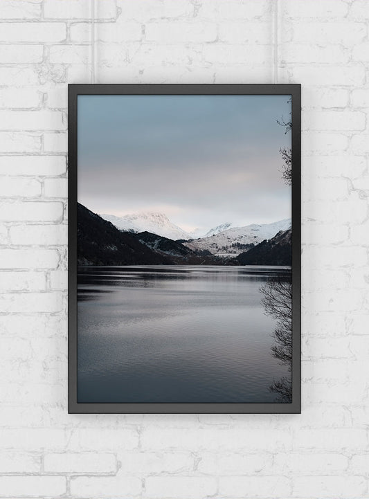 WINTER STILLNESS ON THE LAKE NO.1 - Sincerely Frank Art