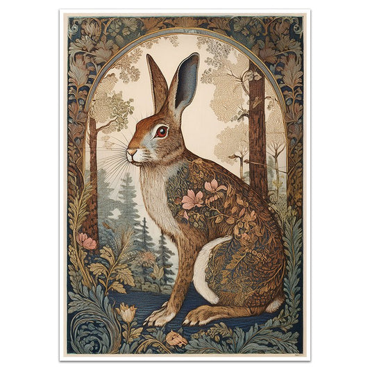WOODLAND HARE - Sincerely Frank Art